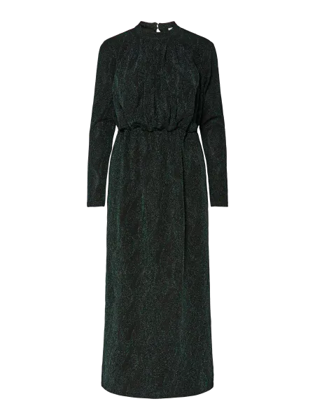 Hovedbilde YasYen Long Dress Ponderosa Pine Black Lurex