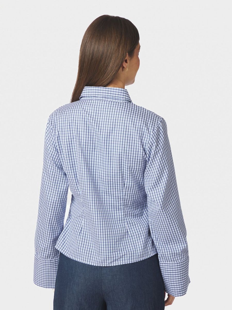 Fenli Check Shirt Blue