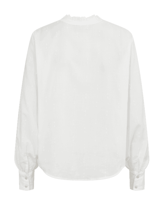 Hovedbilde Raya Shirt With Frills Off-white Melange