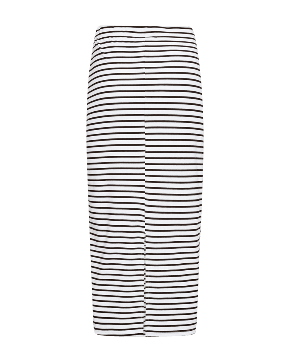 Zia Skirt Coffee Bean w. Brilliant White