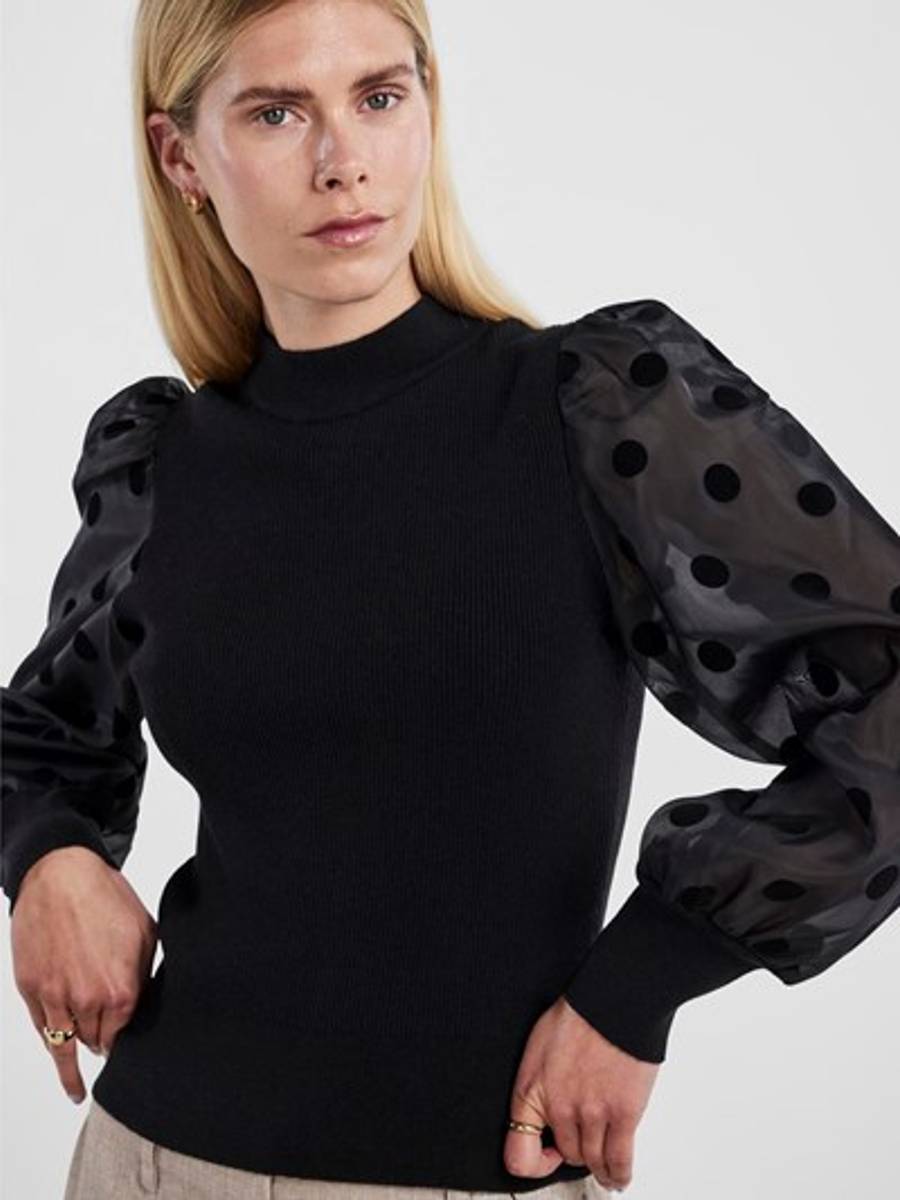 Yasdotme Knit Pullover Black