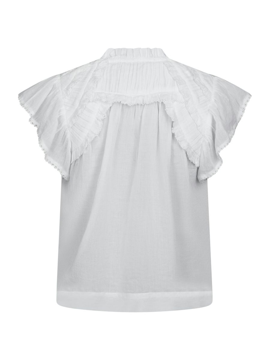 Fayler S Voile Top White