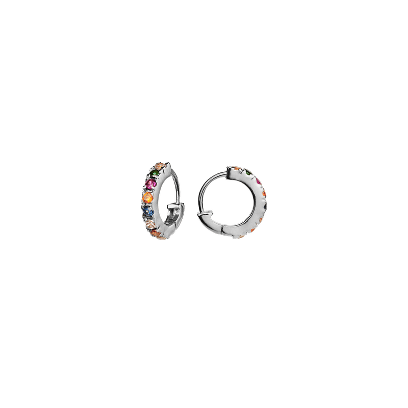 Nubia Colour Earring Sølv