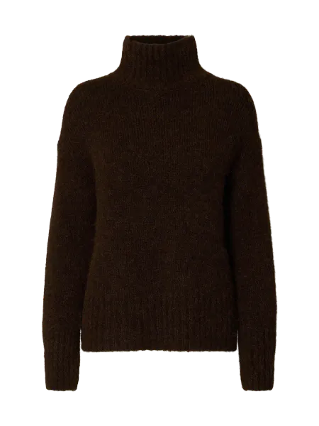Hovedbilde Slfgabriella Ls Knit High Neck Delicioso 