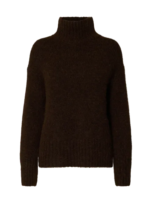 Hovedbilde Slfgabriella Ls Knit High Neck Delicioso 