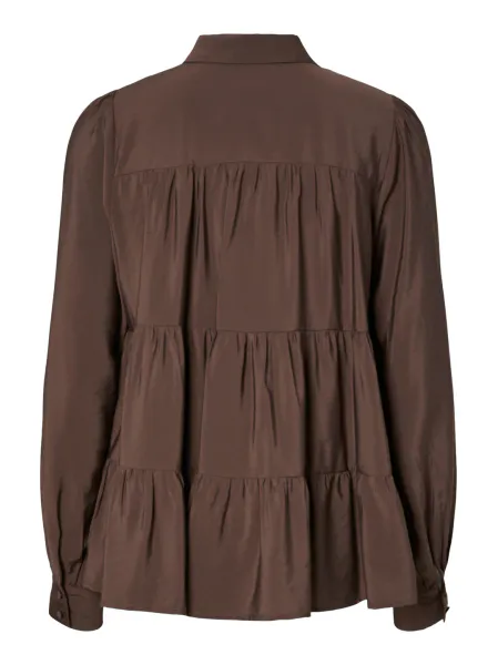 Hovedbilde YasPala Shirt Chocolate Brown