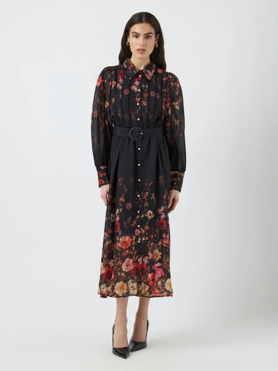 Yasromantica Long Dress Black