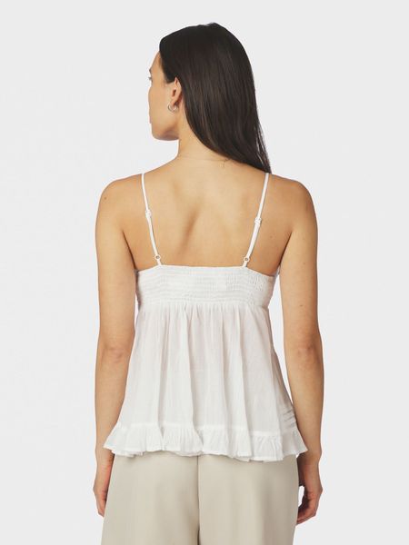 Hovedbilde Elvena S Voile Top White