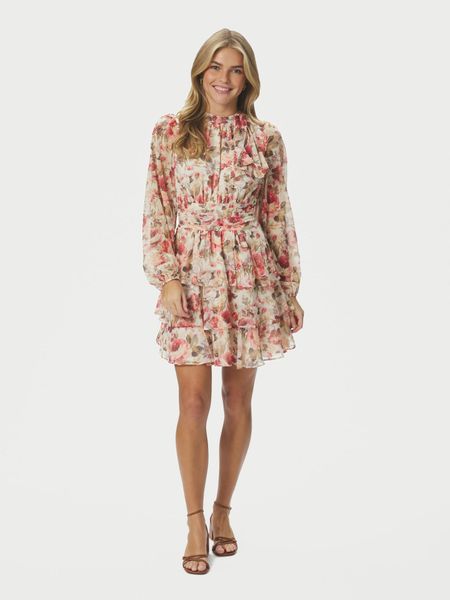 Hovedbilde Mio Vintage Flower Dress Creme
