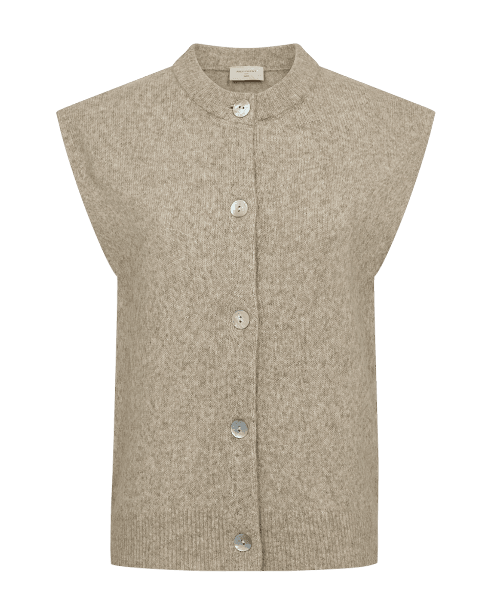 Alpa Vest Silver Mink Melange