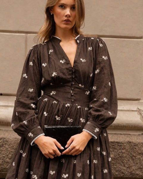 Hovedbilde Tripti Dress Cocoa Heritage