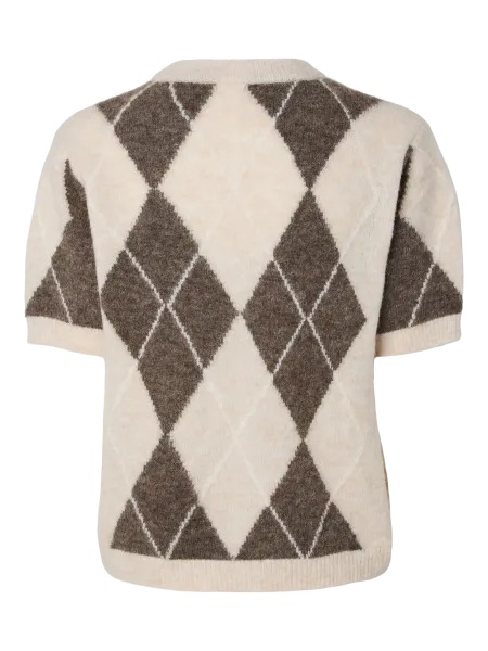 Hovedbilde YasJohi Wool Blend Pullover Oatmeal Taupe Gray