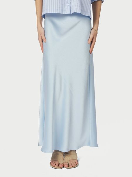 Hovedbilde Vicky Heavy Sateen Skirt Light Blue