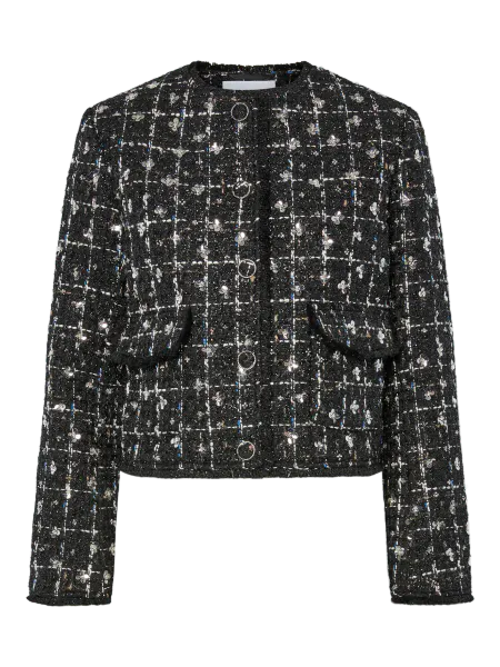 Hovedbilde YasValenda Tweed Jacket Black