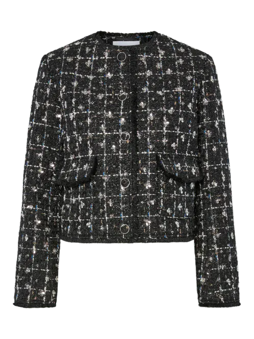 Hovedbilde YasValenda Tweed Jacket Black