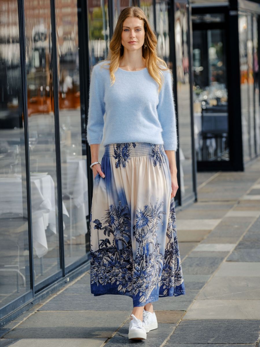 Honolulu Skirt Shaded Blue