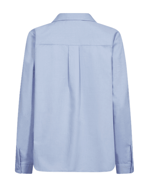 Hovedbilde Flynn Shirt  V- Neck Chambray Blue