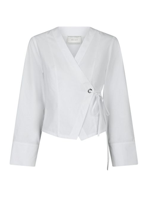 Hovedbilde Salvia Poplin Shirt White