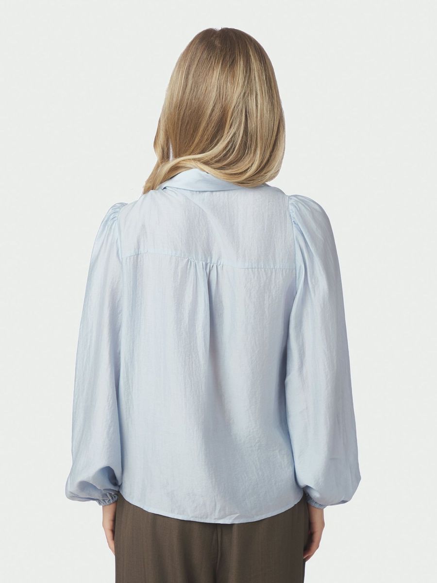 Selene Crisp Blouse Light Blue