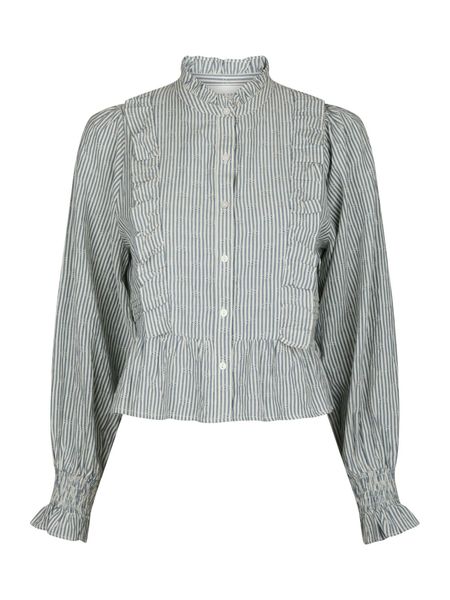 Hovedbilde Petrine Stripe Blouse Blue
