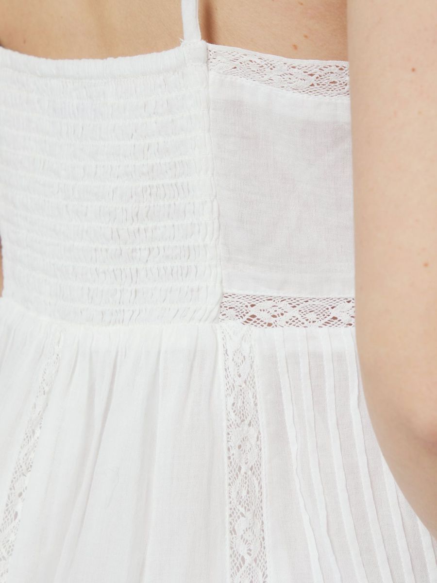Valora S Voile Dress White