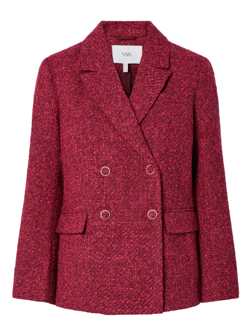 Hovedbilde Yaspetra Boucle Blazer Tibetan Red Pink