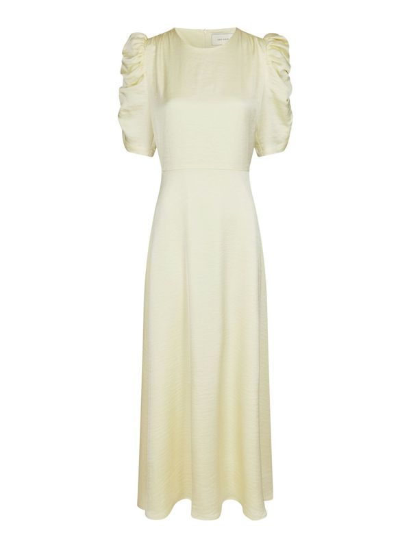 Benuti Solid Dress Light Yellow