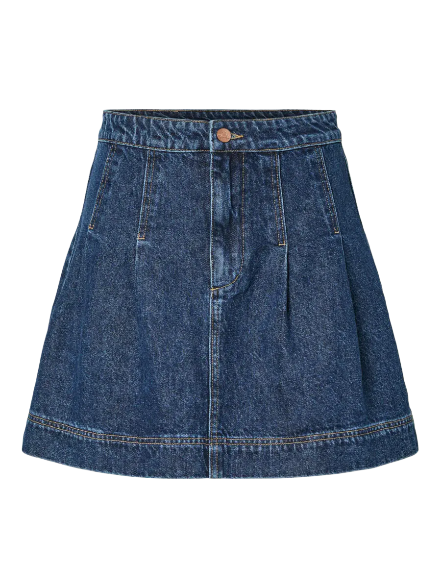 Yassalino Denim Skirt Medium Blue Denim