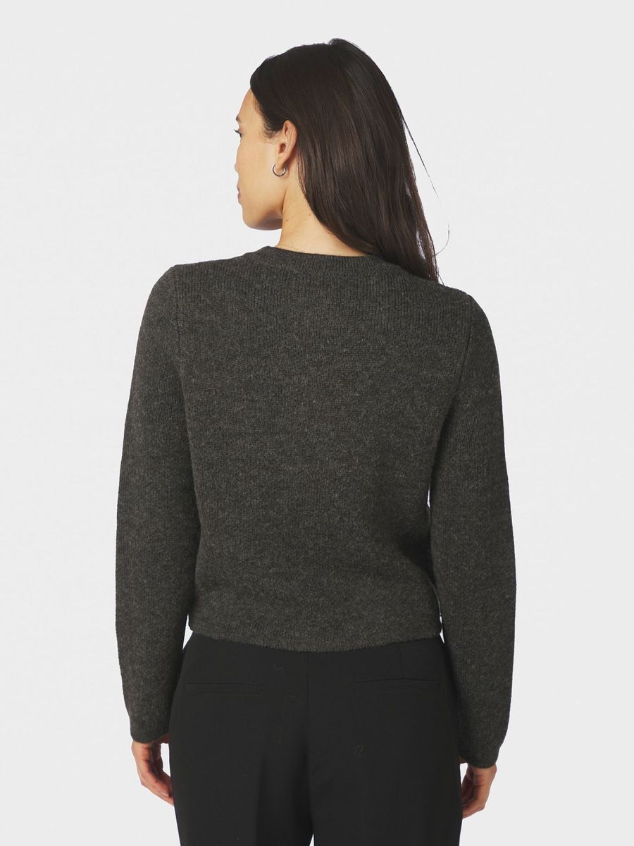 Elbie Knit Cardigan Antracit