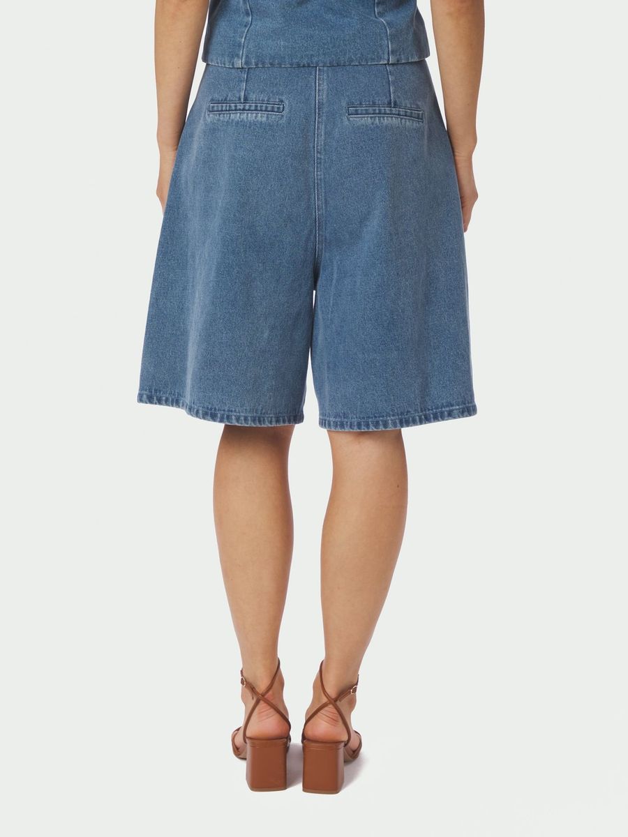 Rosel Denim Shorts Blue
