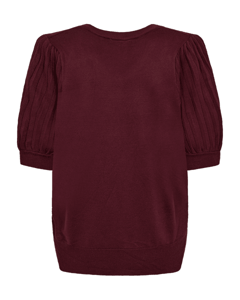 Hovedbilde Joel Pullover Puff Sleeve V- Neck Port Royale