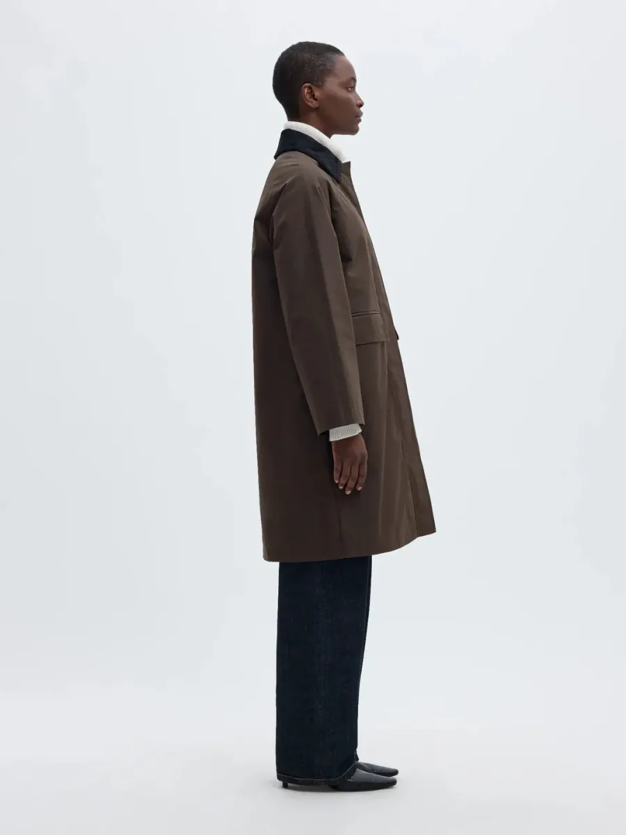 SlwWilma Waxed Coat Delicioso