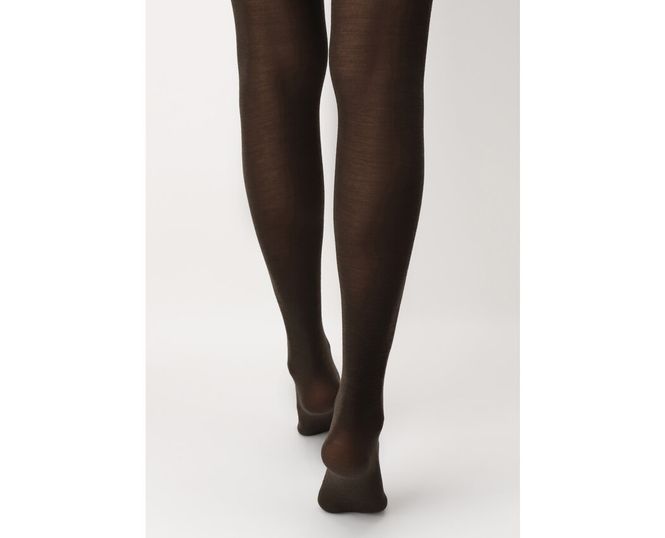 Hovedbilde Fine Wool Tights Brown