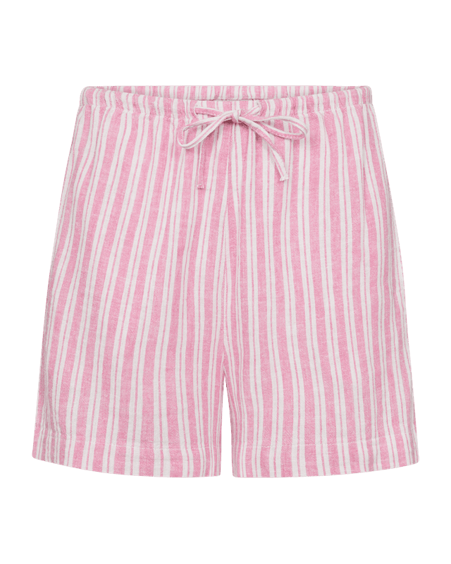 Lava Dyed Stripe Shorts Wild Orchid w. Brilliant White