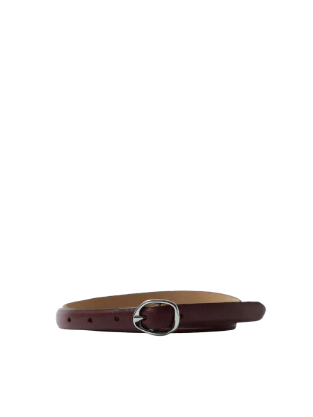 Hovedbilde Feline Slim Leather Belt Fig