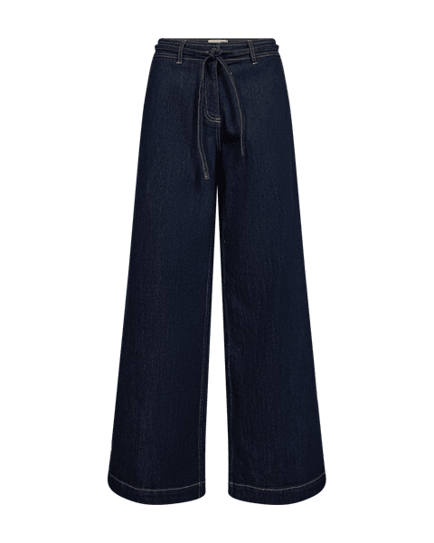 Hovedbilde Sindy Jeans Denim Wide Leg Dark Blue Denim 32