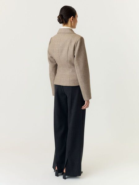 Hovedbilde YasThela Wool Blend Blazer Taupe