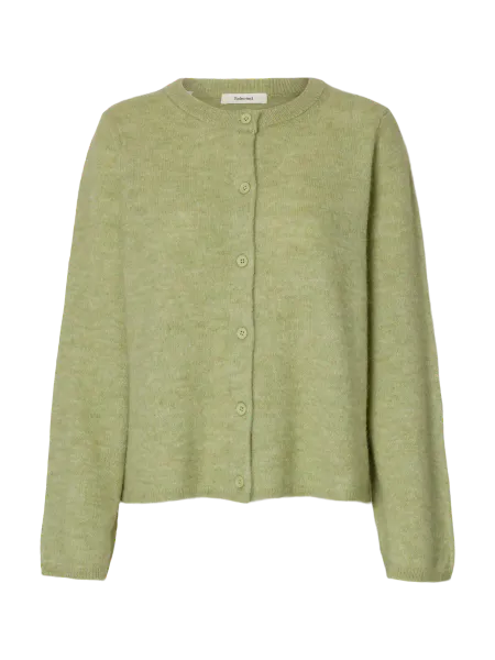 Hovedbilde SlfLulu New Ls Knit Cardigan Lint Melange