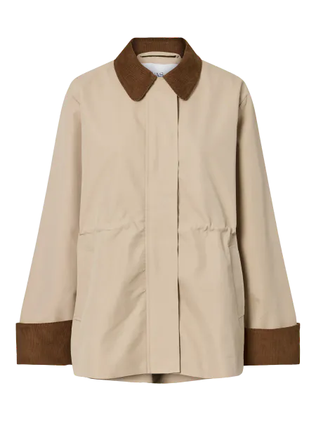 Hovedbilde YasAnca Parka Jacket Oxford Tan