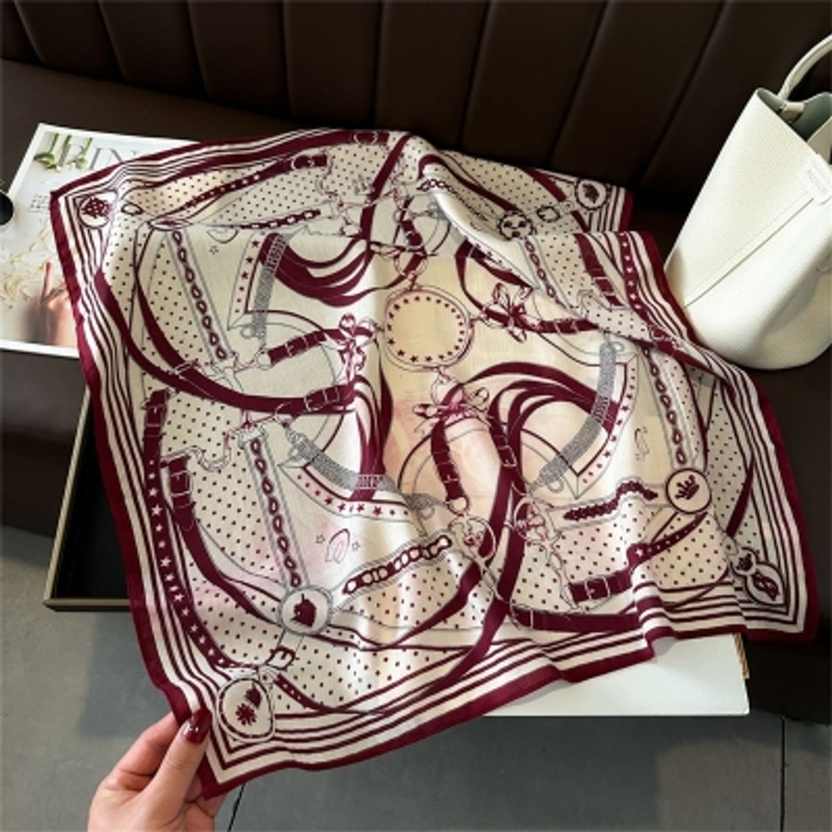 Bandana Bourdeux og Sand