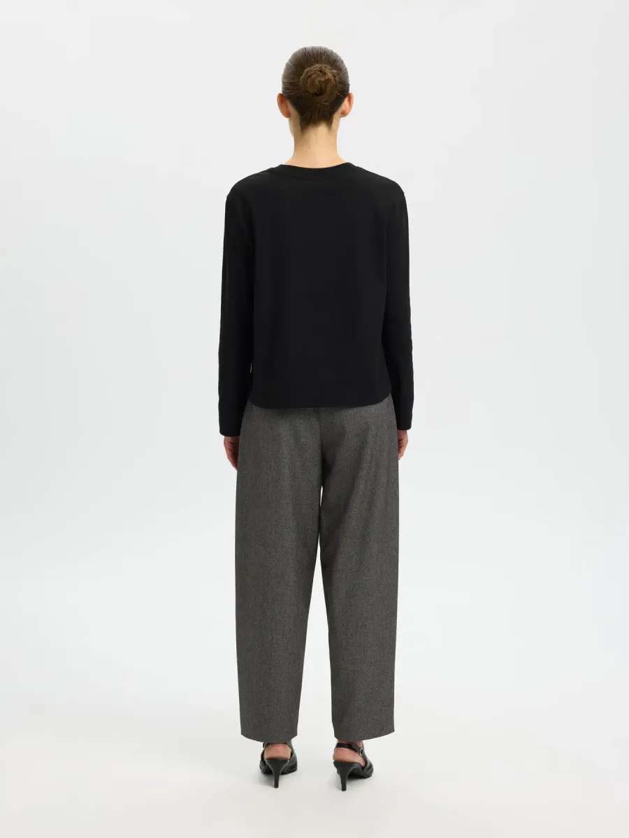 SlfBoxy Longsleeve Black