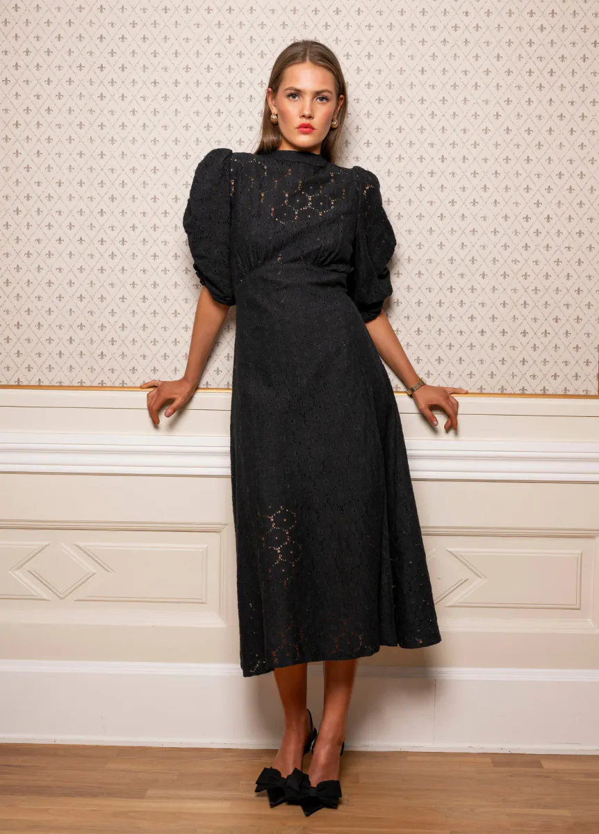 Dakota Dress Black Lace