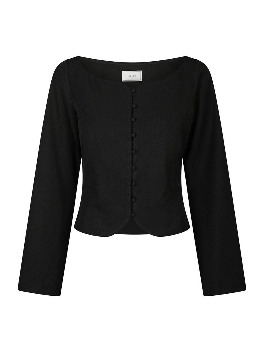 Salsa Structure Blouse Black