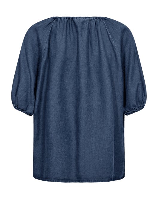Hovedbilde Rinny Blouse Balloon Sleeve Medium Blue Denim