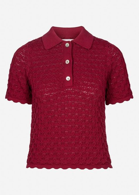 Hovedbilde Gwen Knit Tee Berry