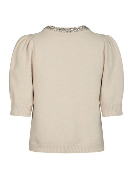 Hovedbilde Maia Stone Knit Blouse Ivory